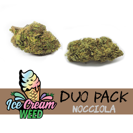 Duo Pack CBD Nocciola bundle 2 aromi
